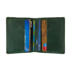 Мини-кошелёк из натуральной кожи быка Tony Perotti Arno 1034N deep green - Фото № 103