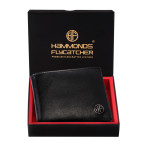 Чоловічий шкіряний гаманець Hammonds Flycatc HF595_MTN_BLK - Фотографія № 104