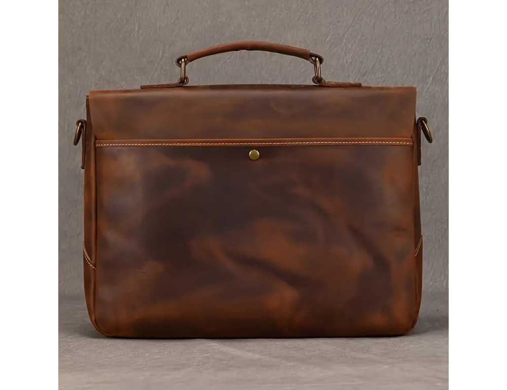 Чоловічий шкіряний портфель Bexhill BX3960 Brown (Crazy Horse) - Фотографія № 2