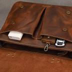 Чоловічий шкіряний портфель Bexhill BX3960 Brown (Crazy Horse) - Фотографія № 104
