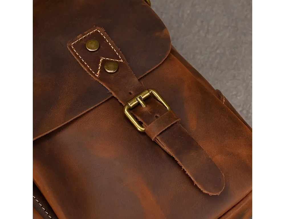 Чоловічий шкіряний портфель Bexhill BX3960 Brown (Crazy Horse) - Фотографія № 6