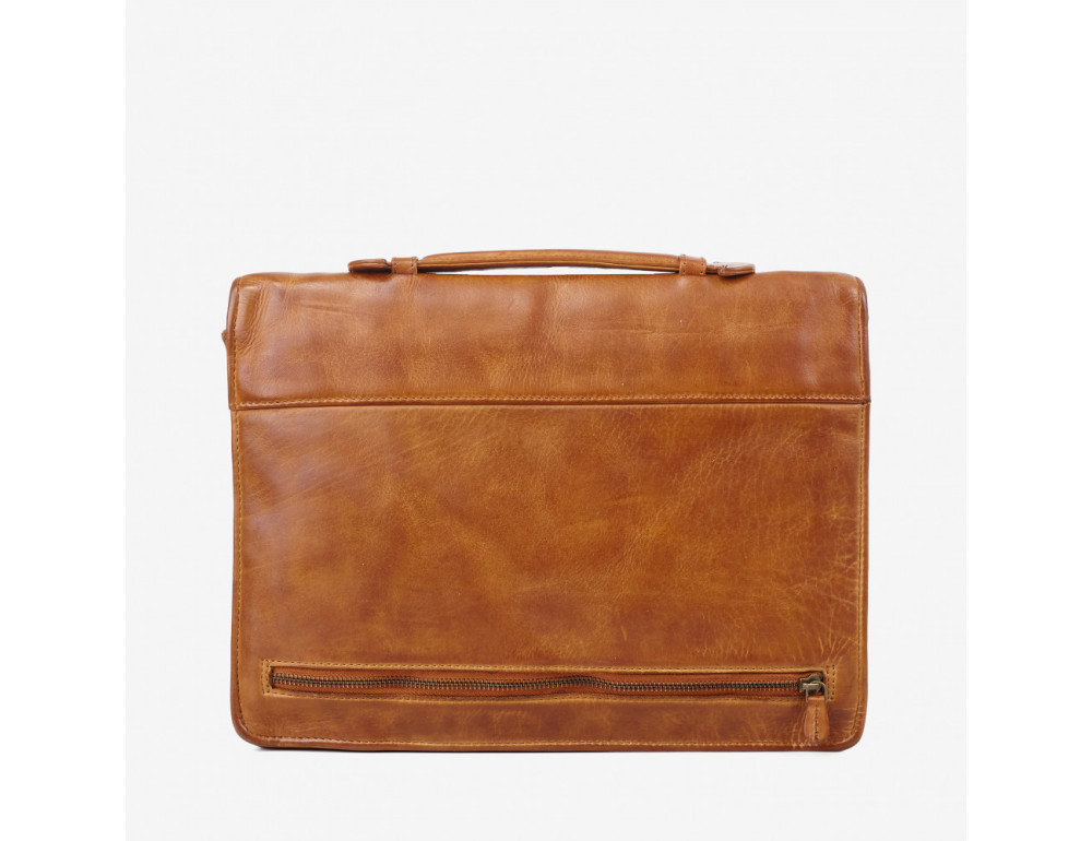 Папка для документов из вареной кожи Hill Burry HB51173Terra - Фото № 3