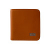 Женский кожаный мини кошелёк оранжевого цвета Tony Perotti Contatto 1858S-D+RFID arancio