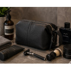 Чоловічий шкіряний несесер Ashwood Q47 BLK чорний - Фотографія № 101 Чоловічий шкіряний несесер Ashwood Q47 BLK чорний - Фотографія № 101