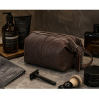 Чоловічий шкіряний несесер Ashwood Q47 Brandy Темно-коричневий - Фотографія № 101 Чоловічий шкіряний несесер Ashwood Q47 Brandy Темно-коричневий - Фотографія № 101