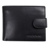 Чорний шкіряний портмоне Marco Coverna BK010-802A