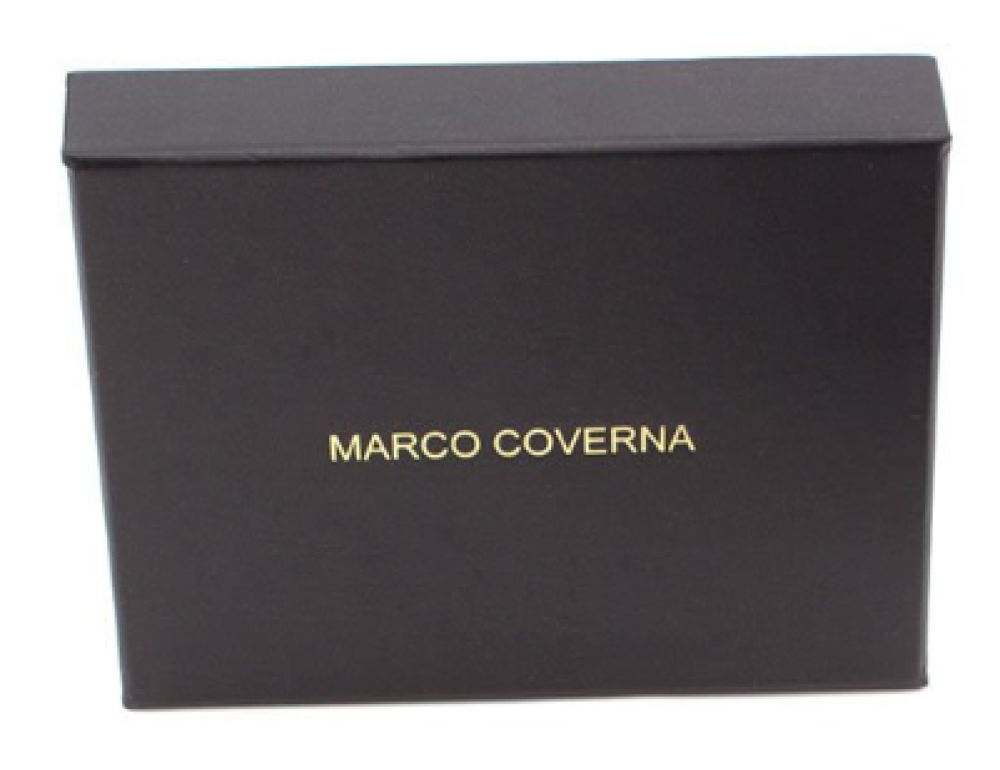 Чорний шкіряний портмоне Marco Coverna BK010-802A - Фотографія № 6