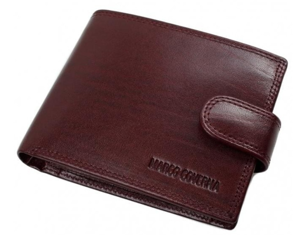 Коричневий шкіряний портмоне Marco Coverna BK003-802B - Фотографія № 5