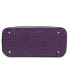 Фіолетова жіноча сумка зі страусиної шкіри Tuscany Leather TL142120 Purple - Фотографія № 104