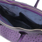 Фіолетова жіноча сумка зі страусиної шкіри Tuscany Leather TL142120 Purple - Фотографія № 106