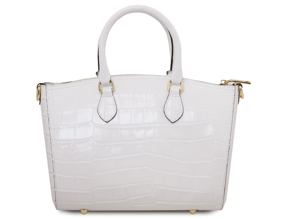 Біла жіноча сумка через плече Layla Croco від Tuscany TL142398 White - Фотографія № 3