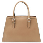 Жіноча шкіряна сумка бежевого кольору Tuscany Leather TL142147 Champagne - Фотографія № 103