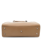 Жіноча шкіряна сумка бежевого кольору Tuscany Leather TL142147 Champagne - Фотографія № 104