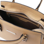 Жіноча шкіряна сумка бежевого кольору Tuscany Leather TL142147 Champagne - Фотографія № 106
