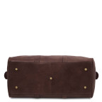 Дорожня шкіряна сумка-дафл, спортивна сумка Tuscany TL141913 Dark Brown - Фотографія № 103