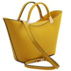 Жіноча шкіряна сумка-тоут Tuscany Leather TL142287 Yellow (Жовта) - Фотографія № 101