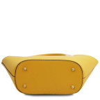Жіноча шкіряна сумка-тоут Tuscany Leather TL142287 Yellow (Жовта) - Фотографія № 103