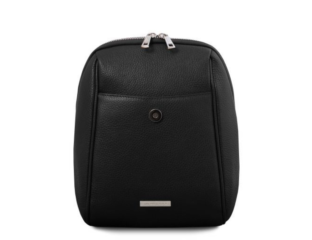 Жіночий шкіряний рюкзак Tuscany Leather TL141905 (Black) - Фотографія № 2