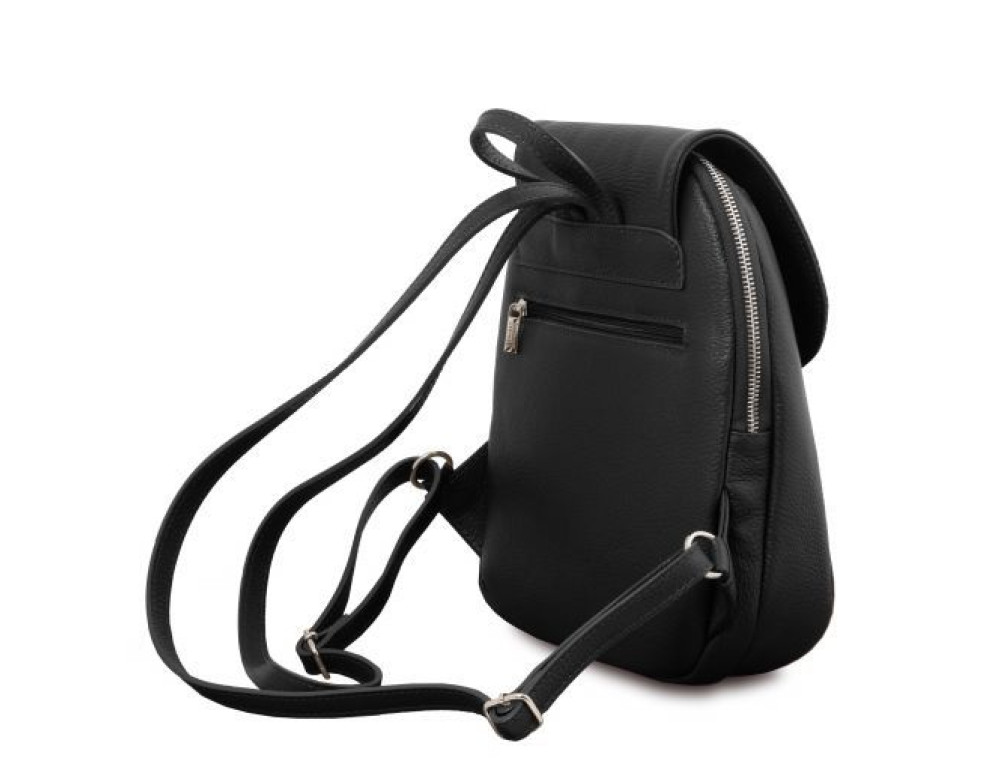 Жіночий шкіряний рюкзак Tuscany Leather TL141905 (Black) - Фотографія № 3
