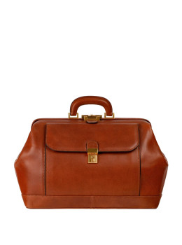 Итальянский саквояж кожаный - Hamlet - рыжий Time Resistance 5249401