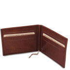 Чоловічий шкіряний затискач для грошей Tuscany Leather TL142055 Brown (коричневий) - Фотографія № 101