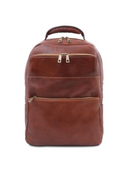 Коричневый мужской рюкзак из кожи Melbourne TL142205 BROWN