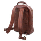 Коричневий чоловічий рюкзак зі шкіри Melbourne TL142205 BROWN - Фотографія № 103