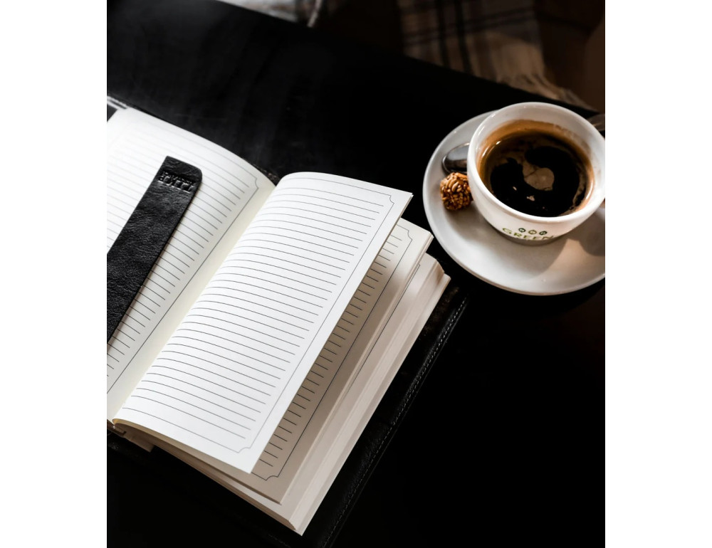 Шкіряний щоденник з поповнюваним блокнотом формату А5 - The Diary of a Nobody Time Resistance 5207501 - Фотографія № 2