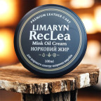 Норковий жир для шкіряних виробів, сумок Limaryn RecLea 100 мл - Фотографія № 100