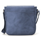 Чоловіча шкіряна сумка через плече синього кольору TARWA RK-0002-3md - Фотографія № 106