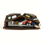 Чоловічий шкіряний портфель Tiding Bag Bx9033DB - Фотографія № 107