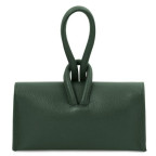 Жіночий шкіряний клатч зеленого кольору Tuscany Leather TL141990 Forest Green - Фотографія № 103