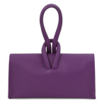 Жіночий шкіряний клатч фіолетового кольору Tuscany Leather TL141990 Purple - Фотографія № 103