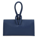 Темно-синя жіноча сумочка-клатч Tuscany Leather TL141990 Navy Blue - Фотографія № 103