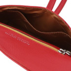 Жіночий шкіряний клатч червоного кольору Tuscany Leather TL141990 Red - Фотографія № 105