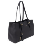 Чорна жіноча сумка з натуральної шкіри Tuscany Leather TL142037 Black - Фотографія № 102