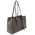 Сіра жіноча сумка з натуральної шкіри Tuscany Leather TL142037 Gray - Фотографія № 102