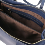 Темно-синя жіноча сумка з натуральної шкіри Tuscany Leather TL142037 Navy Blue - Фотографія № 103