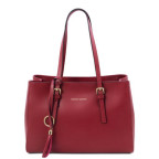 Червона жіноча сумка з натуральної шкіри Tuscany Leather TL142037 Red - Фотографія № 100