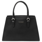 Чорна жіноча шкіряна сумочка Tuscany Leather TL142147 Black - Фотографія № 100