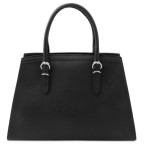 Чорна жіноча шкіряна сумочка Tuscany Leather TL142147 Black - Фотографія № 103