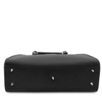 Чорна жіноча шкіряна сумочка Tuscany Leather TL142147 Black - Фотографія № 104