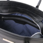 Чорна жіноча шкіряна сумочка Tuscany Leather TL142147 Black - Фотографія № 105