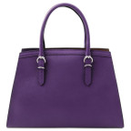 Жіноча шкіряна сумка фіолетового кольору Tuscany Leather TL142147 Purple - Фотографія № 103