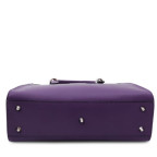 Жіноча шкіряна сумка фіолетового кольору Tuscany Leather TL142147 Purple - Фотографія № 104
