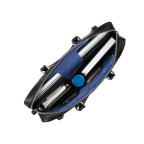 Тонка шкіряна сумка для ноутбука з RFID-захистом Visconti Slim Laptop Case ML50 Blk - Фотографія № 101
