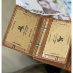 Коричневий гаманець чоловічий Visconti TSC44 TAN Lucca c RFID - Фотографія № 105