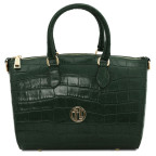 Зелена сумка жіноча через плече Layla Croco від Tuscany TL142398 Forest Green - Фотографія № 100