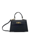 Женская кросс-боди из сафьяновой кожи Virginia Conti VC03930Black - Фото № 100