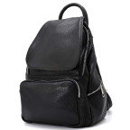 Жіночий шкіряний рюкзак Virginia Conti VC03150black (чорний, Італія) - Фотографія № 100